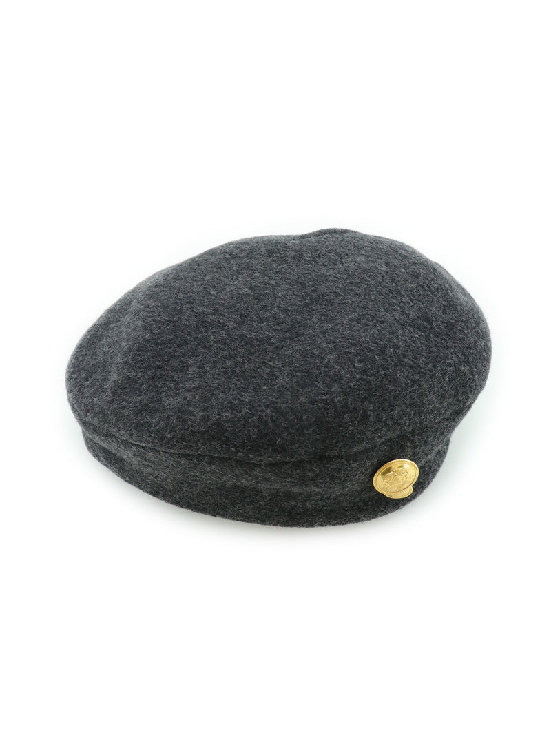 RE SYU RYU /ボタン付きベレー帽
