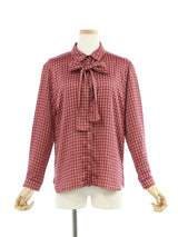 RE SYU RYU / Blouse with bow tie
