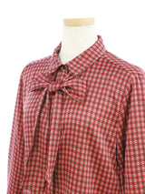 RE SYU RYU / Blouse with bow tie
