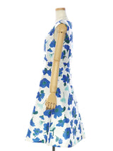 RE SYU RYU / Printed flared dress