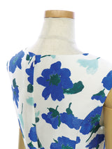 RE SYU RYU / Printed flared dress