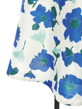 RE SYU RYU / Printed flared dress