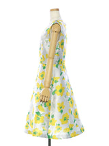 RE SYU RYU /プリントフレアーワンピース