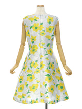 RE SYU RYU /プリントフレアーワンピース