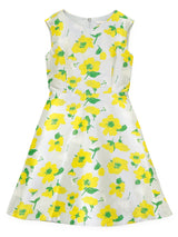 RE SYU RYU /プリントフレアーワンピース