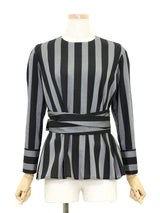 RE SYU RYU / Waist ribbon blouse