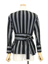 RE SYU RYU / Waist ribbon blouse