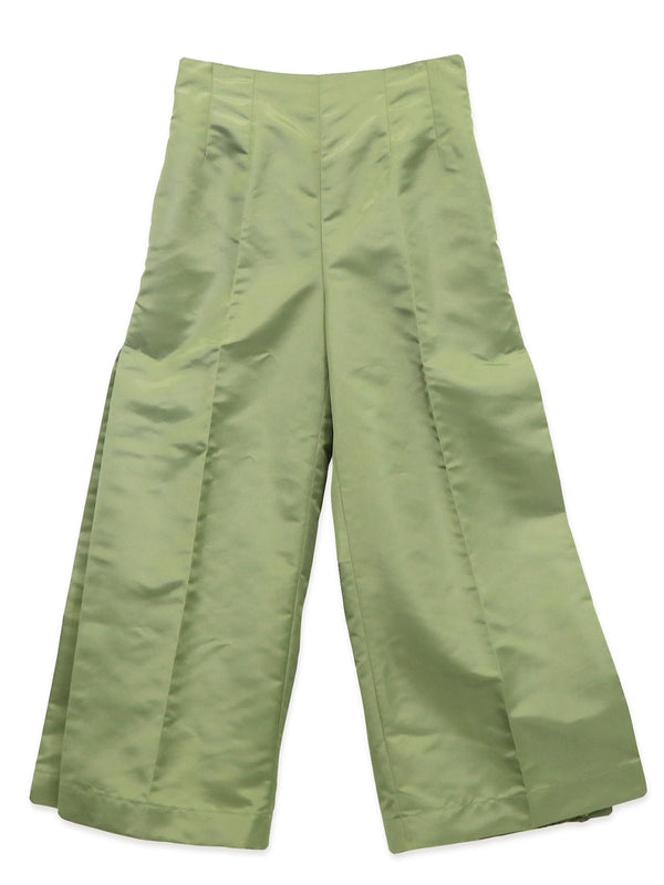 RE SYU RYU /サイドレースハイウエストパンツ