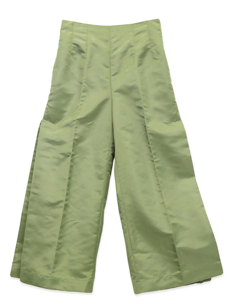 RE SYU RYU /サイドレースハイウエストパンツ