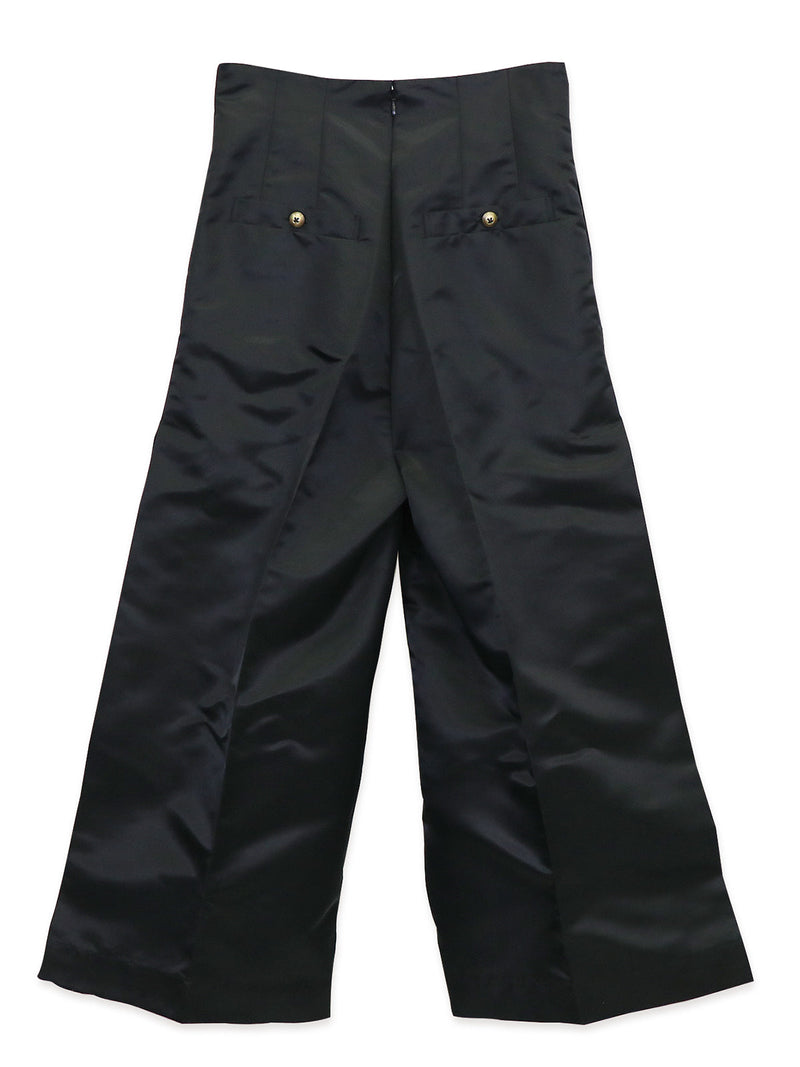 RE SYU RYU /サイドレースハイウエストパンツ