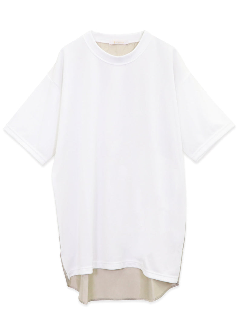 RE SYU RYU /【メンズ】サテンコンビＴシャツ
