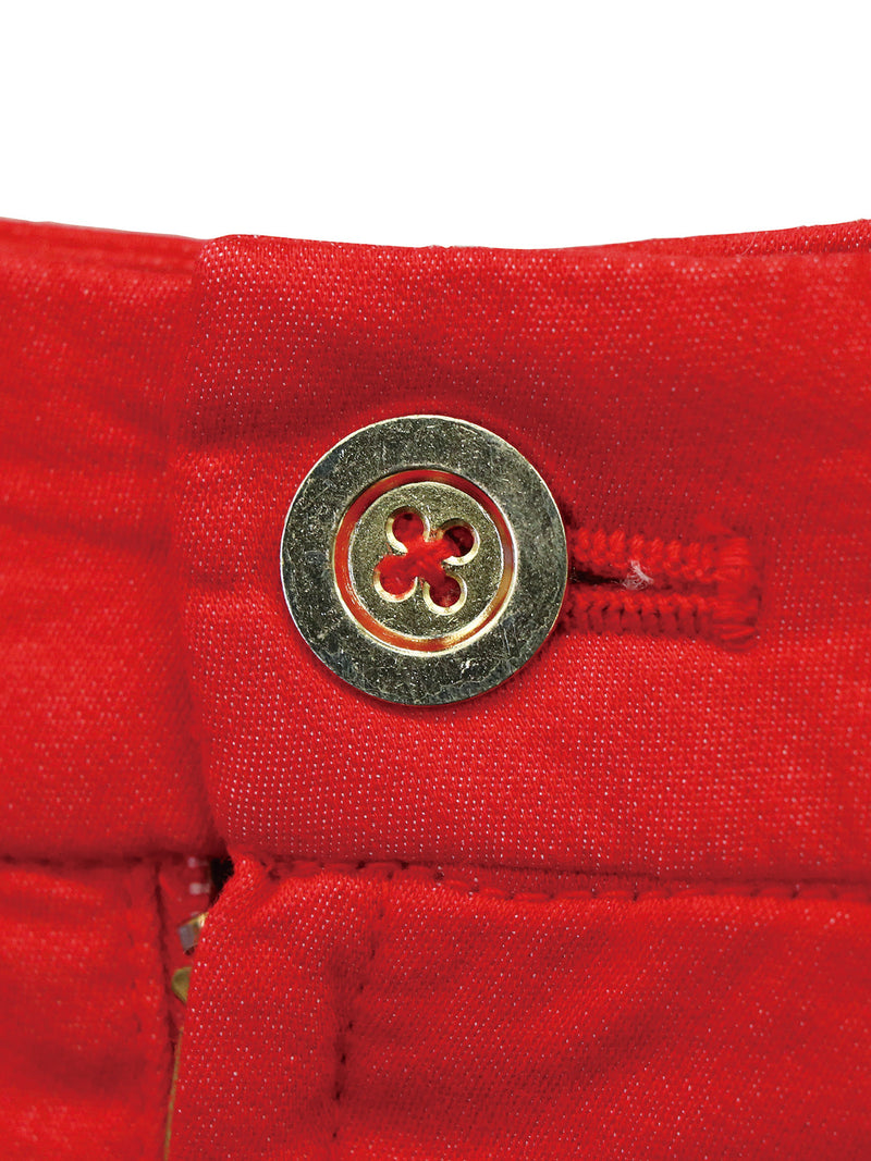 RE SYU RYU /ハイウエスト台形スカート刺繍