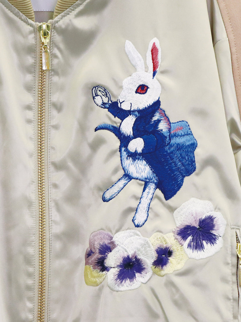 RE SYU RYU /【レディース】スカジャン刺繍