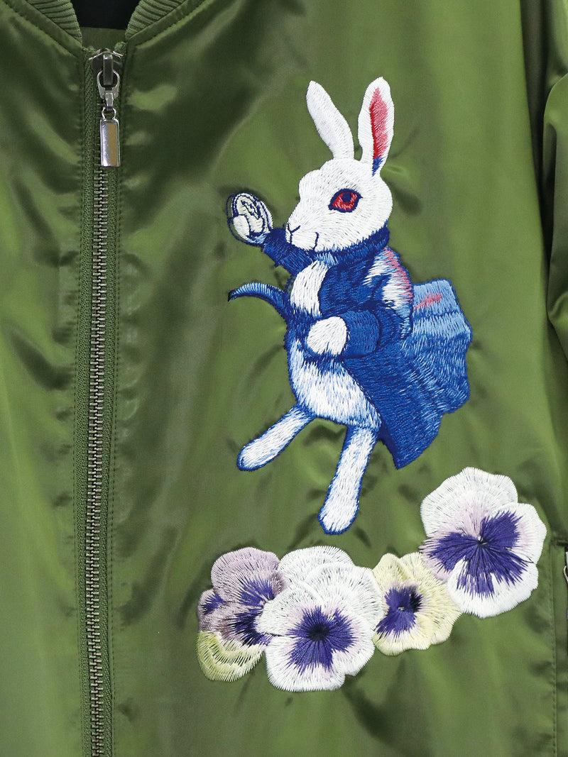 RE SYU RYU /【レディース】スカジャン刺繍