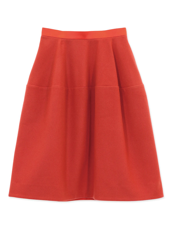 RE SYU RYU / Melton Midi Skirt