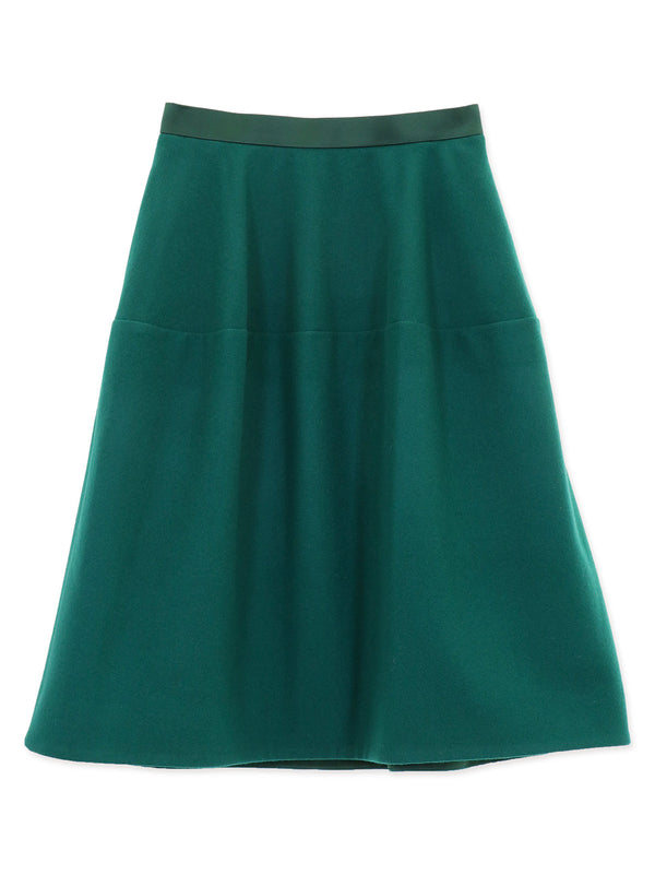 RE SYU RYU / Melton Midi Skirt