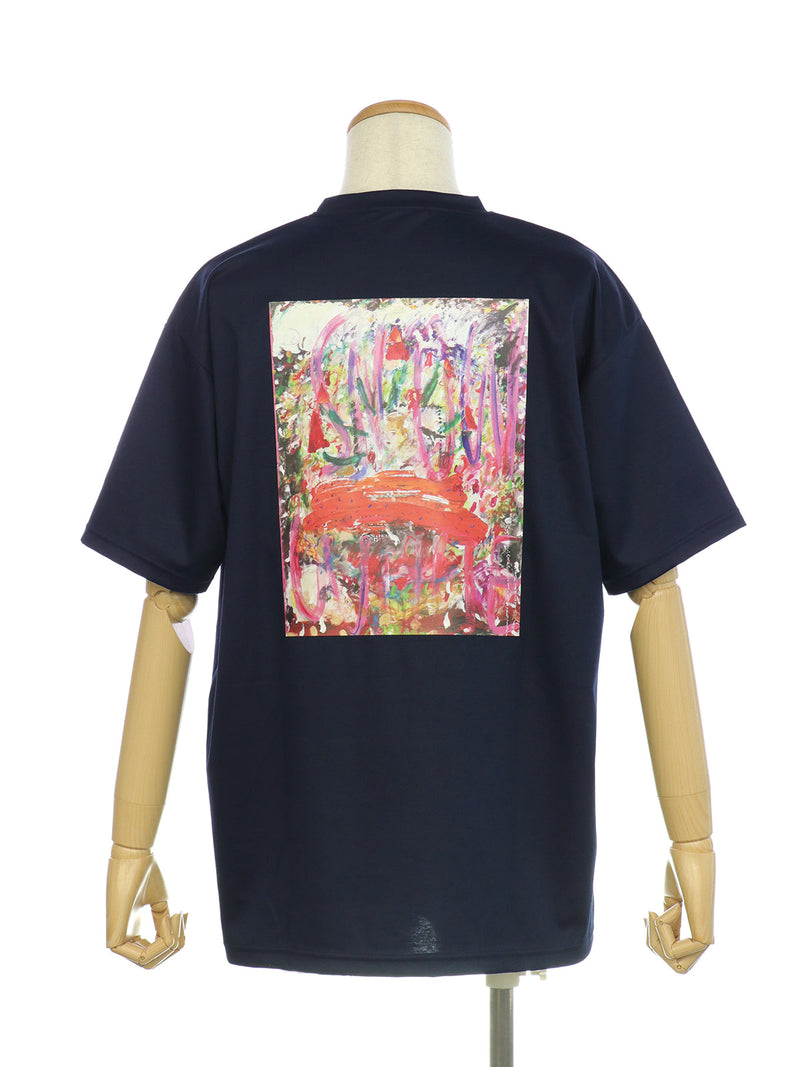 RE SYU RYU /【メンズ】絵画プリントＴシャツ