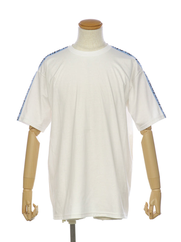 RE SYU RYU /【メンズ】ロゴプリントテープＴシャツ