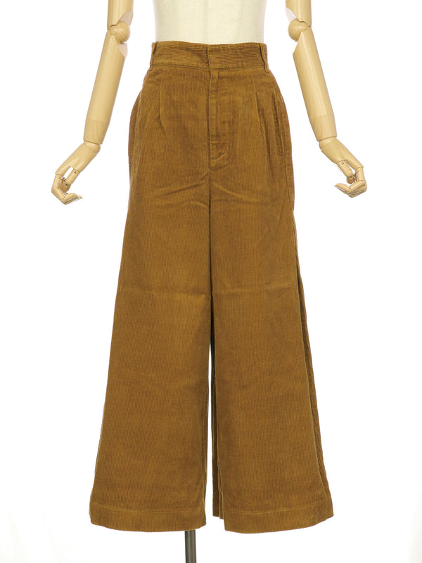 RE SYU RYU / Tuck wide pants