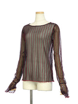RE SYU RYU / Color-coordinated Mellow Blouse