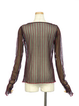 RE SYU RYU / Color-coordinated Mellow Blouse
