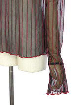RE SYU RYU / Color-coordinated Mellow Blouse