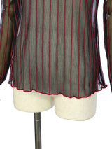 RE SYU RYU / Color-coordinated Mellow Blouse