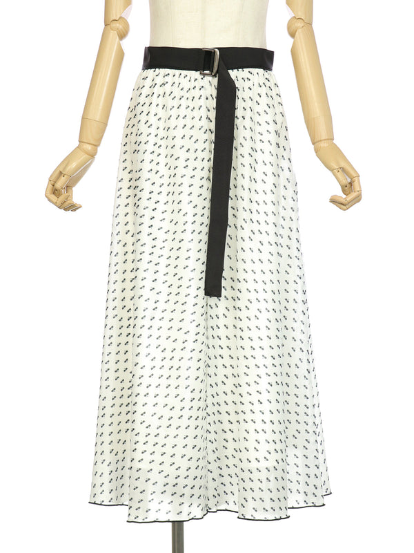 RE SYU RYU / Belted flared pants