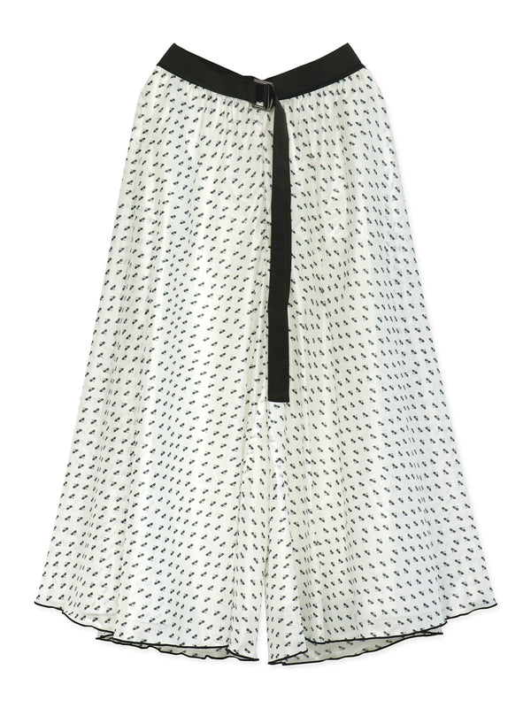 RE SYU RYU / Belted flared pants